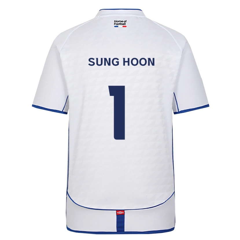 Danxen Damen Sung-Hoon Cho #1 Schwarz Weiß Rot Auswärtstrikot Trikot 2026/27 T-Shirt Österreich