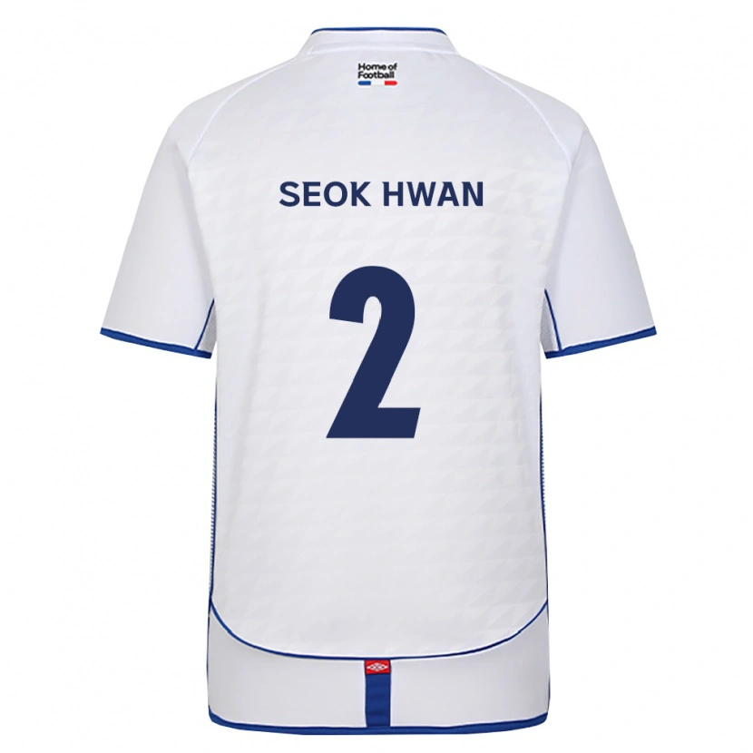 Danxen Damen Seok-Hwan Jang #2 Schwarz Weiß Rot Auswärtstrikot Trikot 2026/27 T-Shirt Österreich