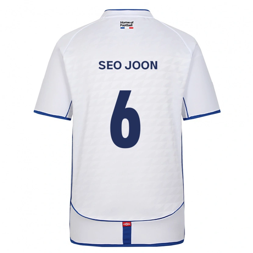 Danxen Damen Seo-Joon Bae #6 Schwarz Weiß Rot Auswärtstrikot Trikot 2026/27 T-Shirt Österreich