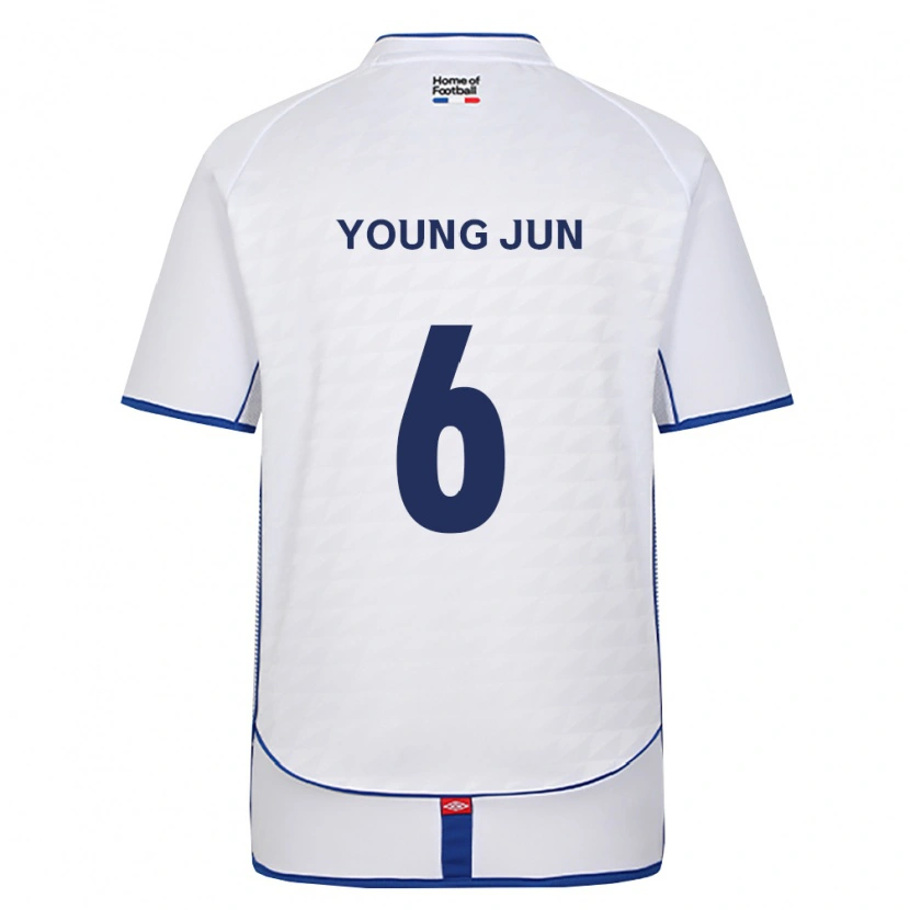 Danxen Damen Young-Jun Choi #6 Schwarz Weiß Rot Auswärtstrikot Trikot 2026/27 T-Shirt Österreich
