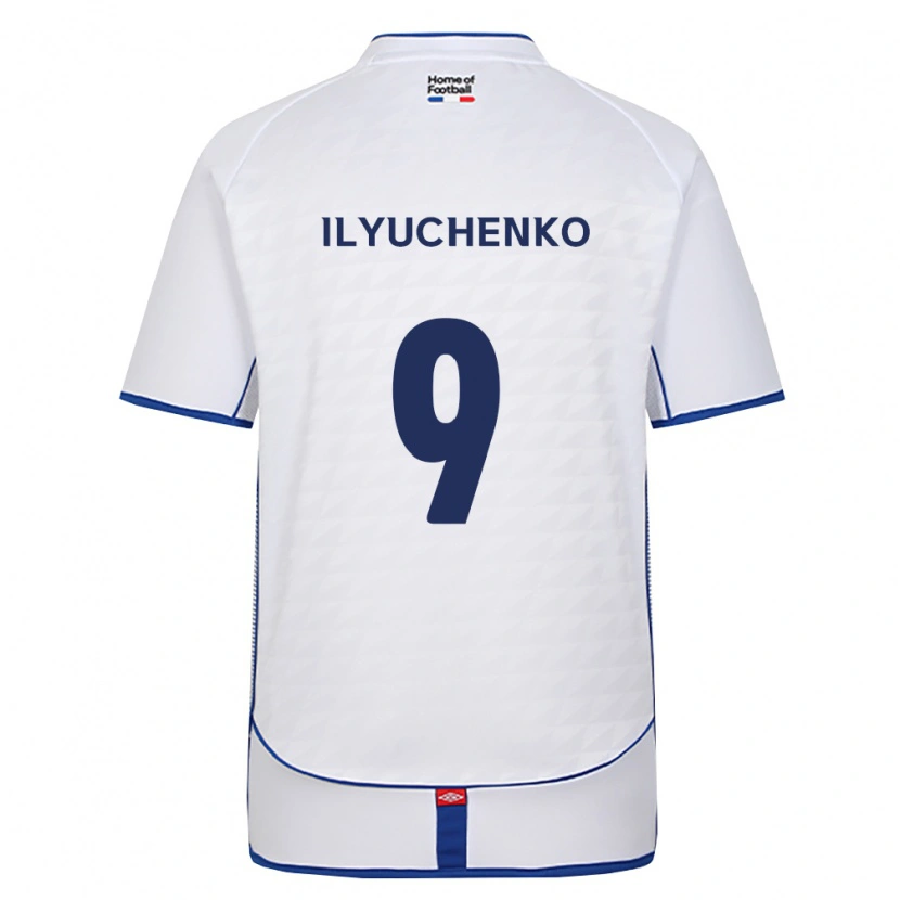 Danxen Damen Stanislav Ilyuchenko #9 Schwarz Weiß Rot Auswärtstrikot Trikot 2026/27 T-Shirt Österreich