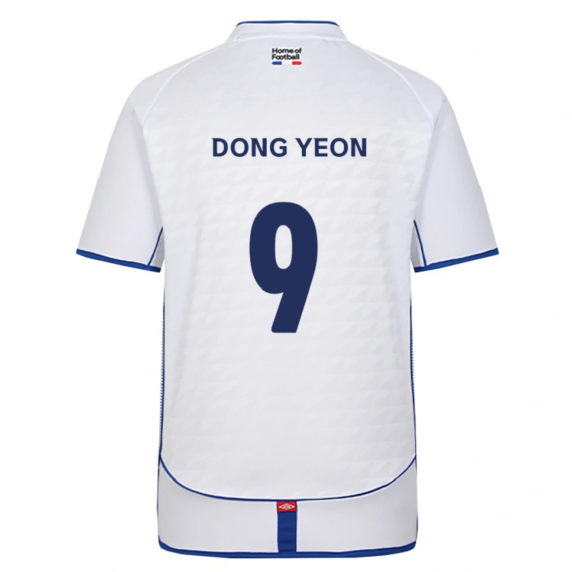 Danxen Damen Dong-Yeon Kim #9 Schwarz Weiß Rot Auswärtstrikot Trikot 2026/27 T-Shirt Österreich