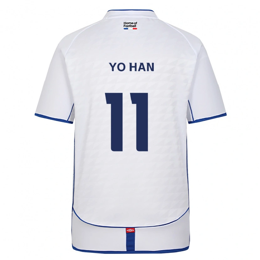Danxen Damen Yo-Han Jang #11 Schwarz Weiß Rot Auswärtstrikot Trikot 2026/27 T-Shirt Österreich