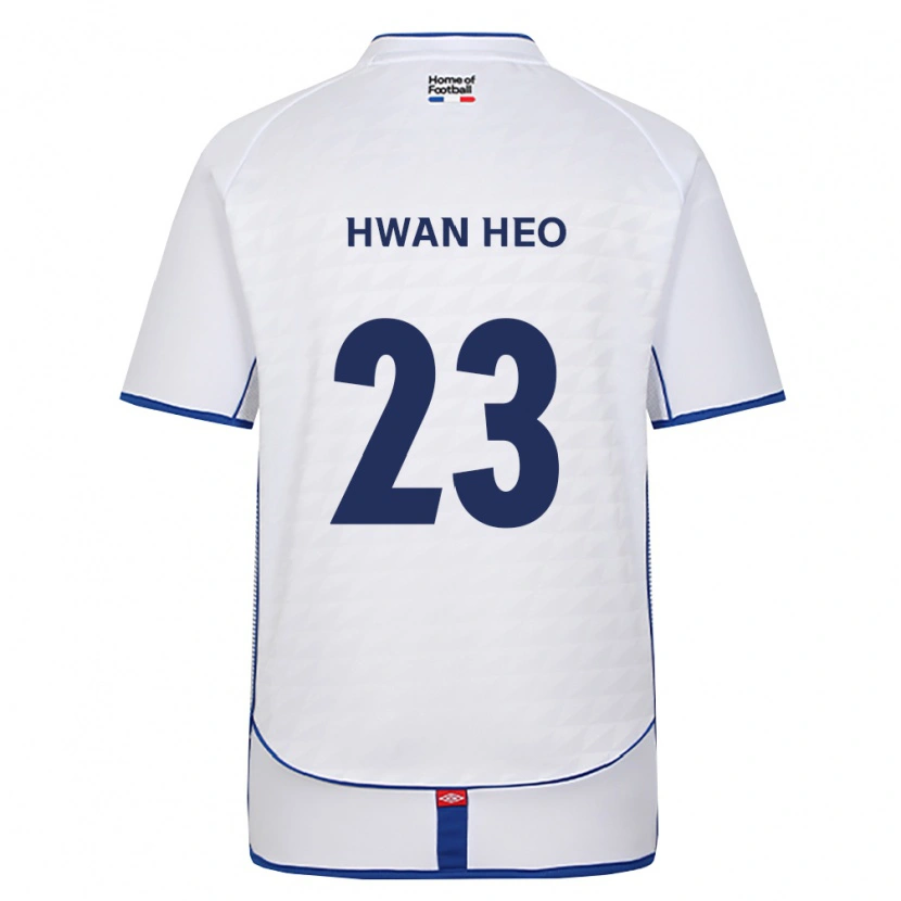 Danxen Damen Hwan Heo #23 Schwarz Weiß Rot Auswärtstrikot Trikot 2026/27 T-Shirt Österreich