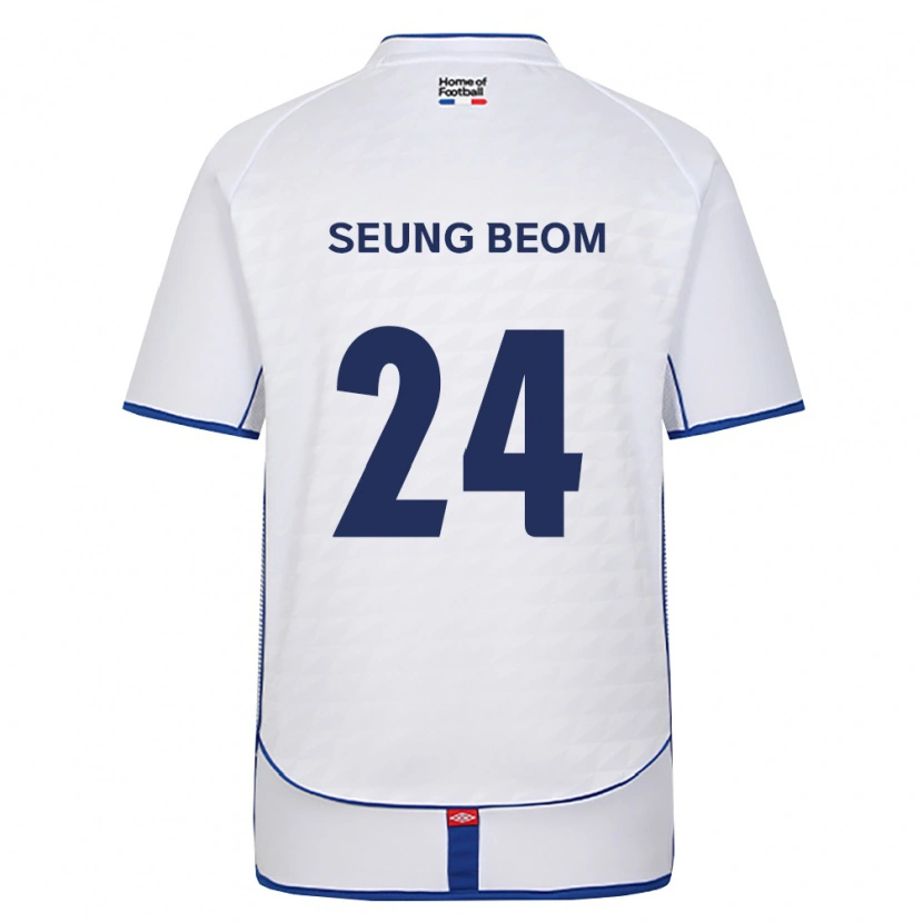 Danxen Damen Seung-Beom Ko #24 Schwarz Weiß Rot Auswärtstrikot Trikot 2026/27 T-Shirt Österreich