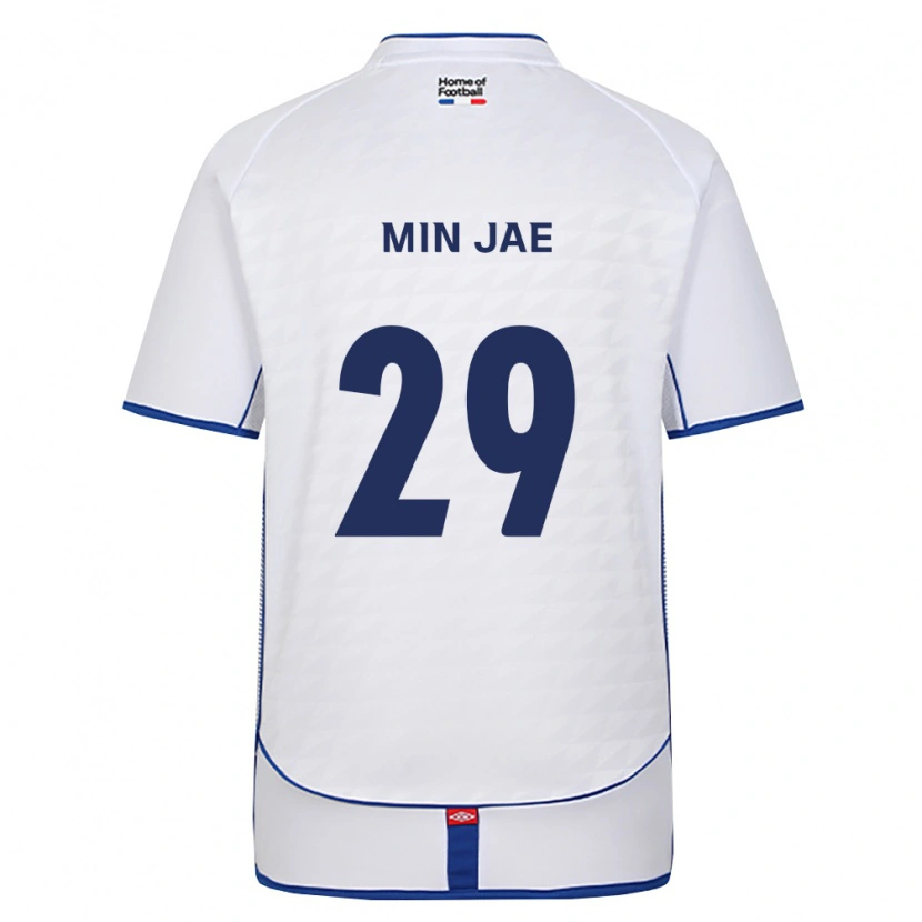 Danxen Damen Min-Jae Kim #29 Schwarz Weiß Rot Auswärtstrikot Trikot 2026/27 T-Shirt Österreich