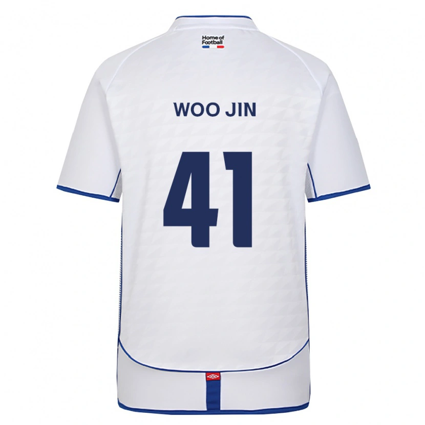 Danxen Damen Woo-Jin Kim #41 Schwarz Weiß Rot Auswärtstrikot Trikot 2026/27 T-Shirt Österreich