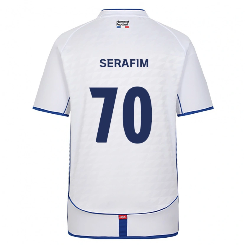 Danxen Damen Matheus Serafim #70 Schwarz Weiß Rot Auswärtstrikot Trikot 2026/27 T-Shirt Österreich