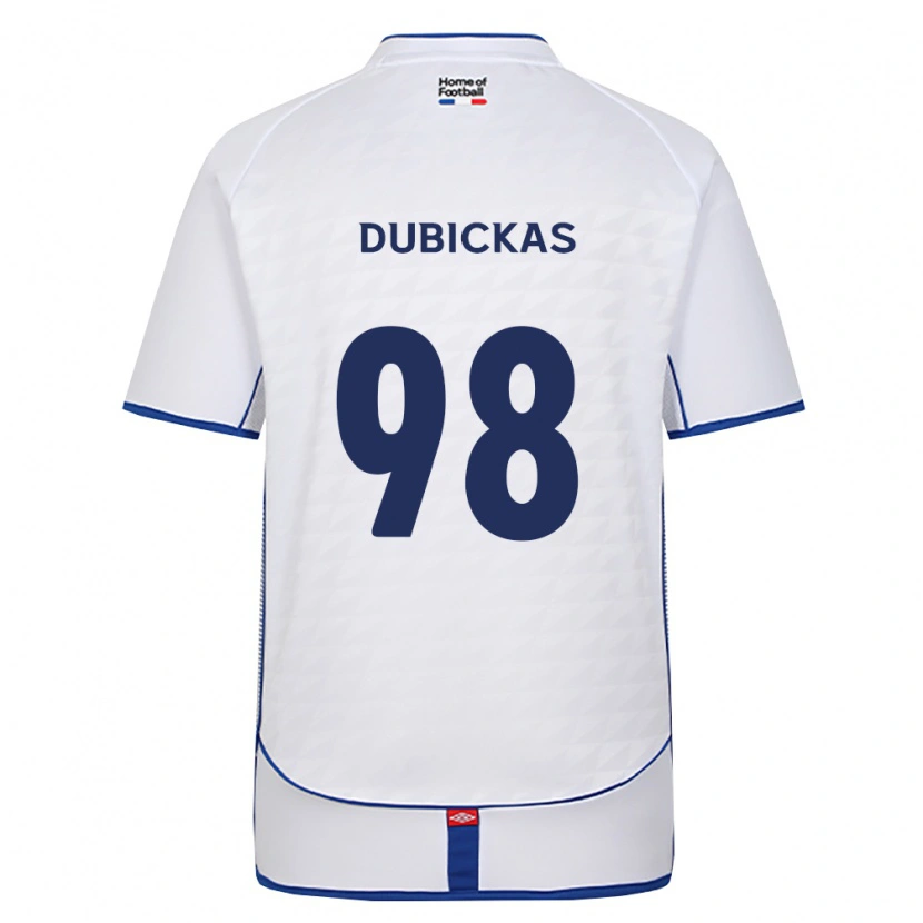 Danxen Damen Edgaras Dubickas #98 Schwarz Weiß Rot Auswärtstrikot Trikot 2026/27 T-Shirt Österreich