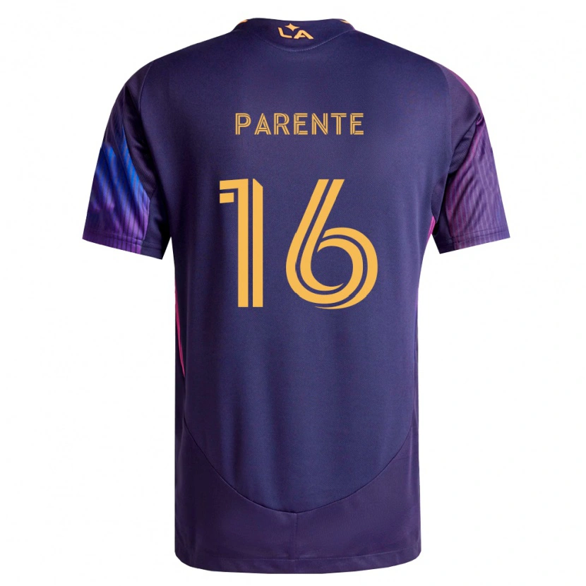 Danxen Damen Isaiah Parente #16 Tiefviolett Gelb Auswärtstrikot Trikot 2026/27 T-Shirt Österreich