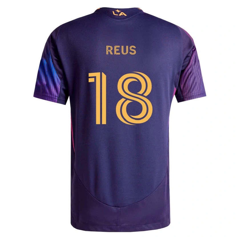 Danxen Damen Marco Reus #18 Tiefviolett Gelb Auswärtstrikot Trikot 2026/27 T-Shirt Österreich