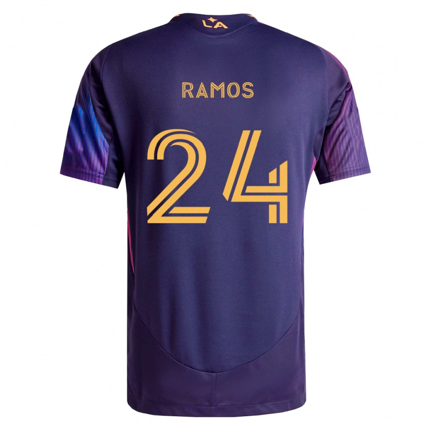 Danxen Damen Rubén Ramos #24 Tiefviolett Gelb Auswärtstrikot Trikot 2026/27 T-Shirt Österreich