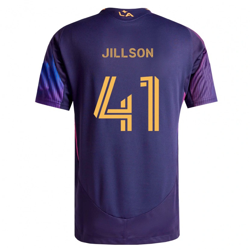Danxen Damen Simon Jillson #41 Tiefviolett Gelb Auswärtstrikot Trikot 2026/27 T-Shirt Österreich