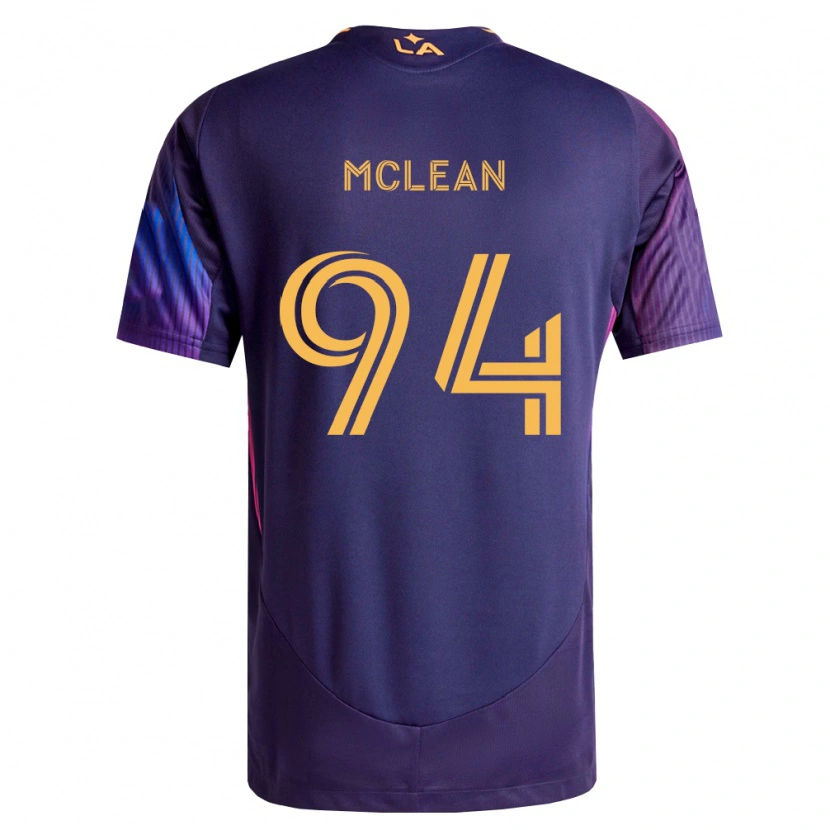 Danxen Damen Mateo Mclean #94 Tiefviolett Gelb Auswärtstrikot Trikot 2026/27 T-Shirt Österreich