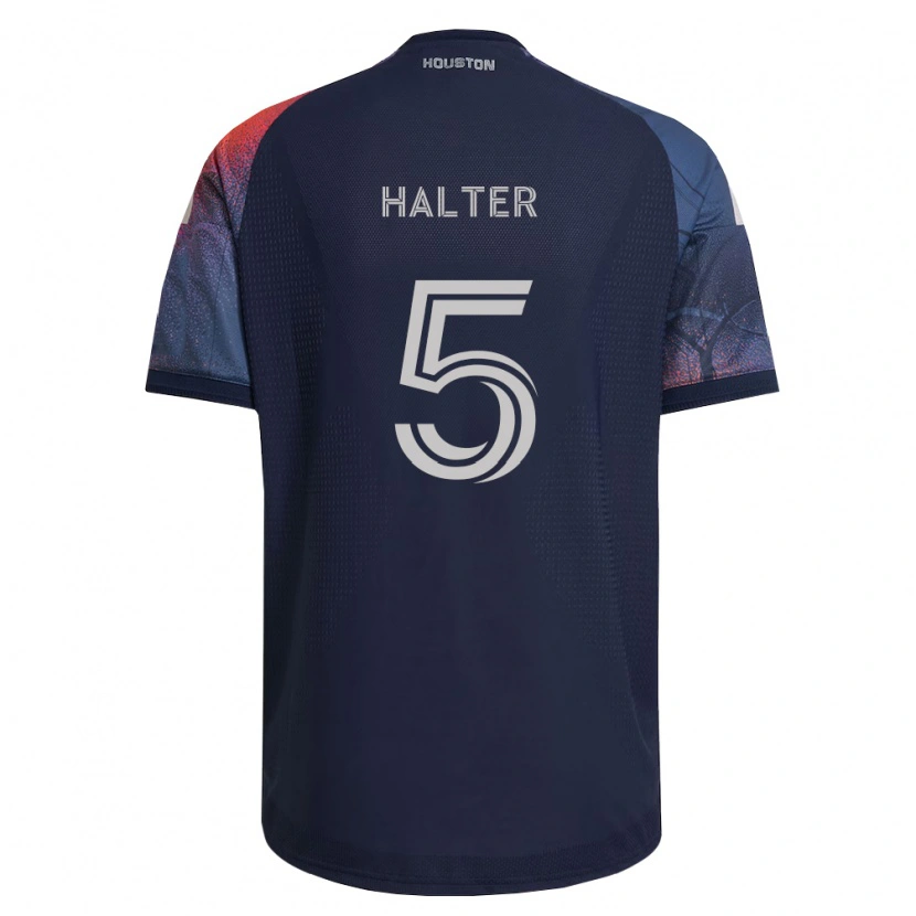 Danxen Damen Lucas Halter #5 Tiefblau Weiß Orange Auswärtstrikot Trikot 2026/27 T-Shirt Österreich