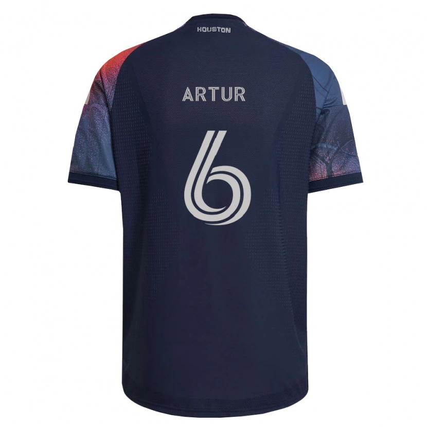 Danxen Damen José Artur De Lima Júnior #6 Tiefblau Weiß Orange Auswärtstrikot Trikot 2026/27 T-Shirt Österreich