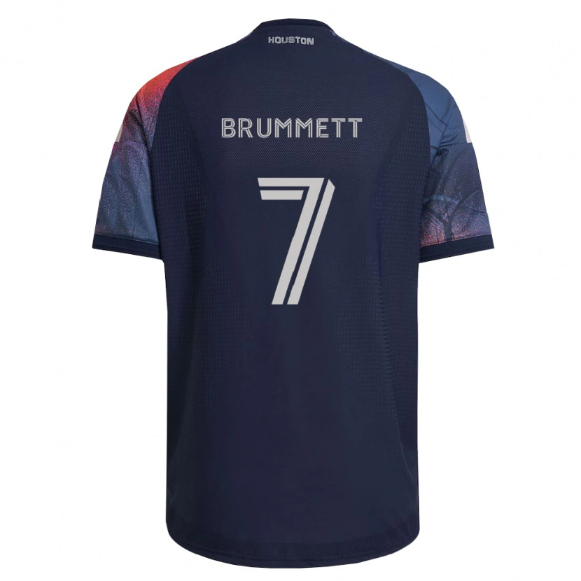 Danxen Damen Austin Brummett #7 Tiefblau Weiß Orange Auswärtstrikot Trikot 2026/27 T-Shirt Österreich
