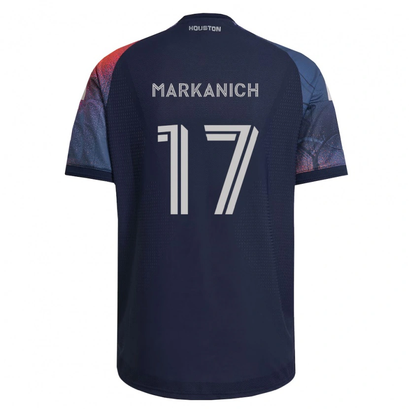 Danxen Damen Nick Markanich #17 Tiefblau Weiß Orange Auswärtstrikot Trikot 2026/27 T-Shirt Österreich