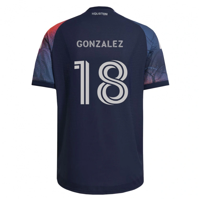 Danxen Damen Diego Gonzalez #18 Tiefblau Weiß Orange Auswärtstrikot Trikot 2026/27 T-Shirt Österreich