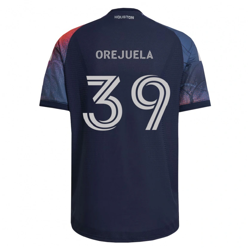 Danxen Damen Jesus Orejuela #39 Tiefblau Weiß Orange Auswärtstrikot Trikot 2026/27 T-Shirt Österreich