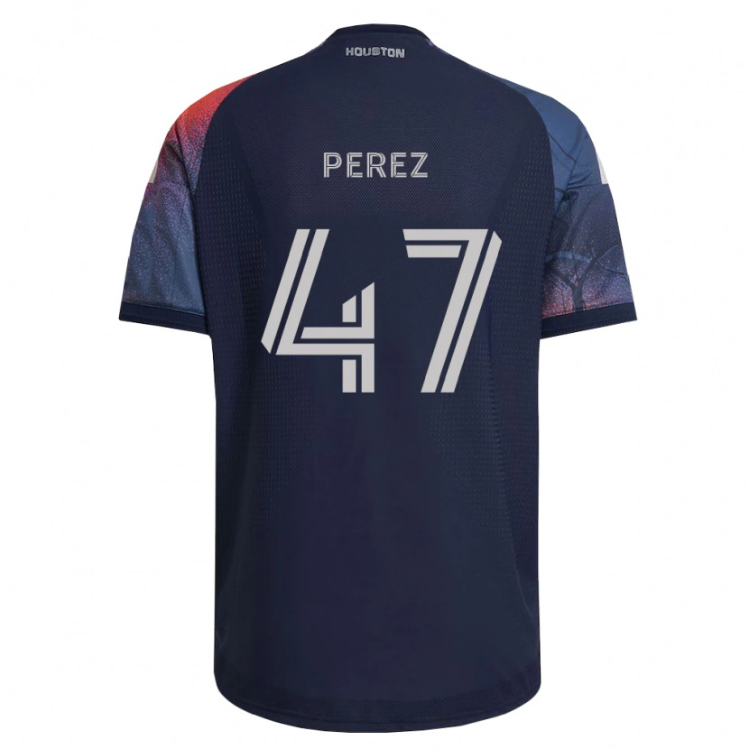 Danxen Damen Jaizhiño Perez #47 Tiefblau Weiß Orange Auswärtstrikot Trikot 2026/27 T-Shirt Österreich