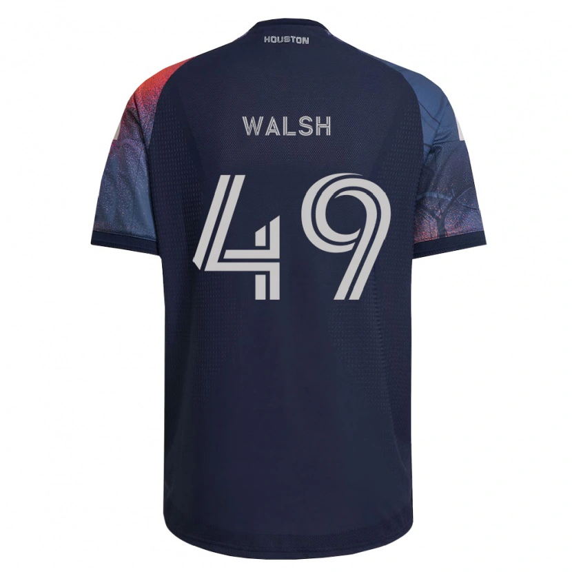 Danxen Damen Kian Walsh #49 Tiefblau Weiß Orange Auswärtstrikot Trikot 2026/27 T-Shirt Österreich