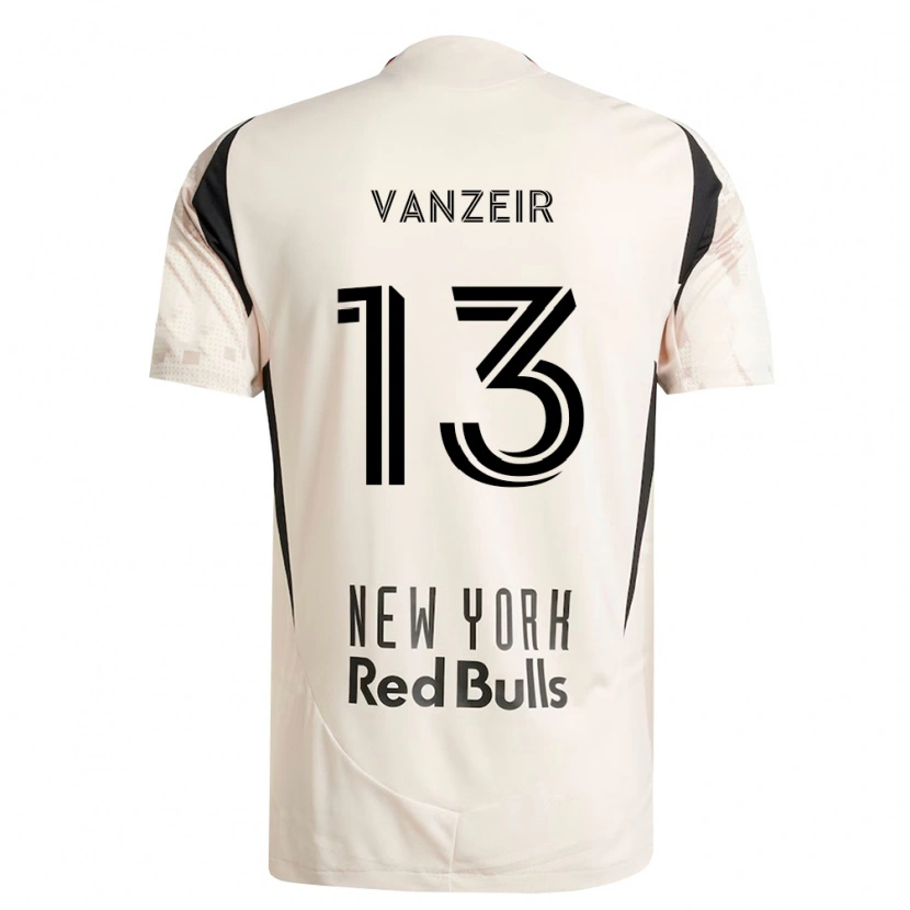 Danxen Damen Dante Vanzeir #13 Off-Weiß Rot Schwarz Auswärtstrikot Trikot 2026/27 T-Shirt Österreich