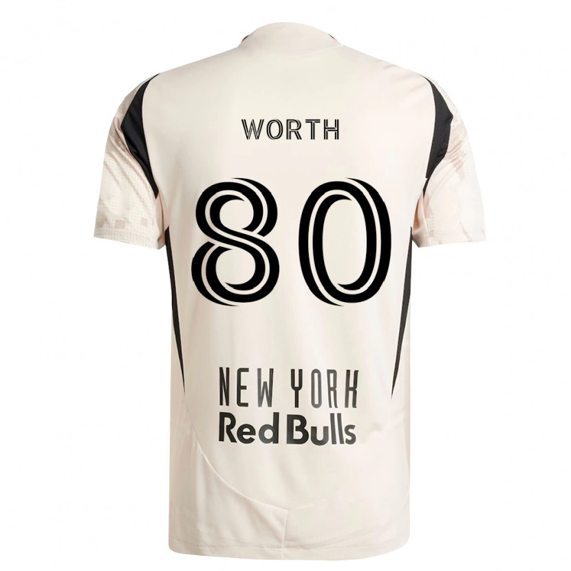 Danxen Damen Nate Worth #80 Off-Weiß Rot Schwarz Auswärtstrikot Trikot 2026/27 T-Shirt Österreich