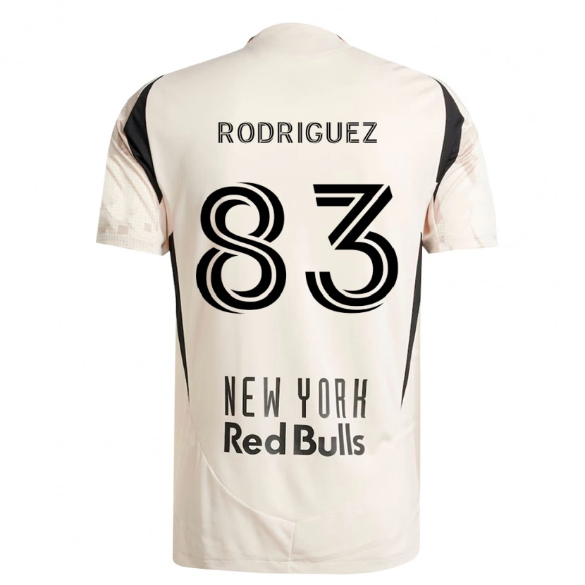 Danxen Damen Benjamin Rodriguez #83 Off-Weiß Rot Schwarz Auswärtstrikot Trikot 2026/27 T-Shirt Österreich