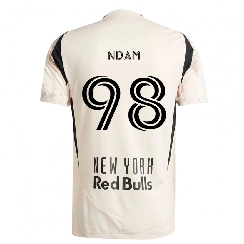 Danxen Damen Hassan Ndam #98 Off-Weiß Rot Schwarz Auswärtstrikot Trikot 2026/27 T-Shirt Österreich