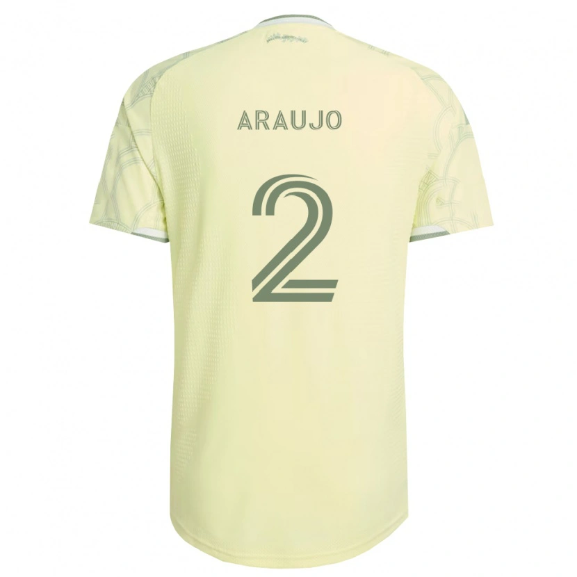 Danxen Damen Miguel Araujo #2 Beige Weiß Auswärtstrikot Trikot 2026/27 T-Shirt Österreich
