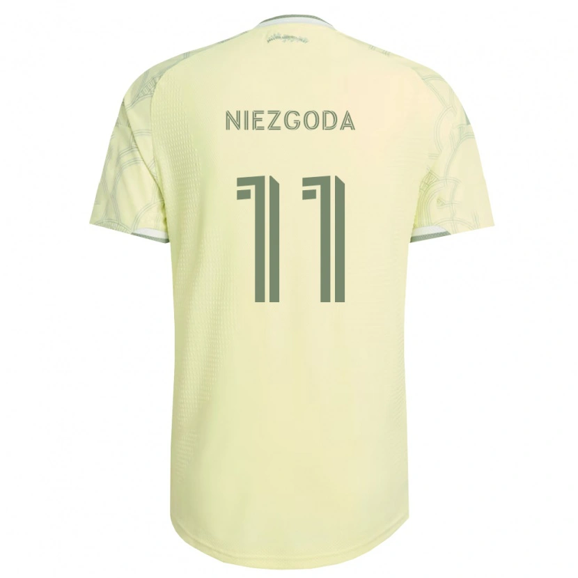 Danxen Damen Jaroslaw Niezgoda #11 Beige Weiß Auswärtstrikot Trikot 2026/27 T-Shirt Österreich