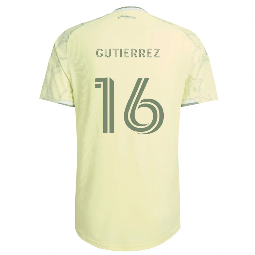 Danxen Damen Diego Gutiérrez #16 Beige Weiß Auswärtstrikot Trikot 2026/27 T-Shirt Österreich