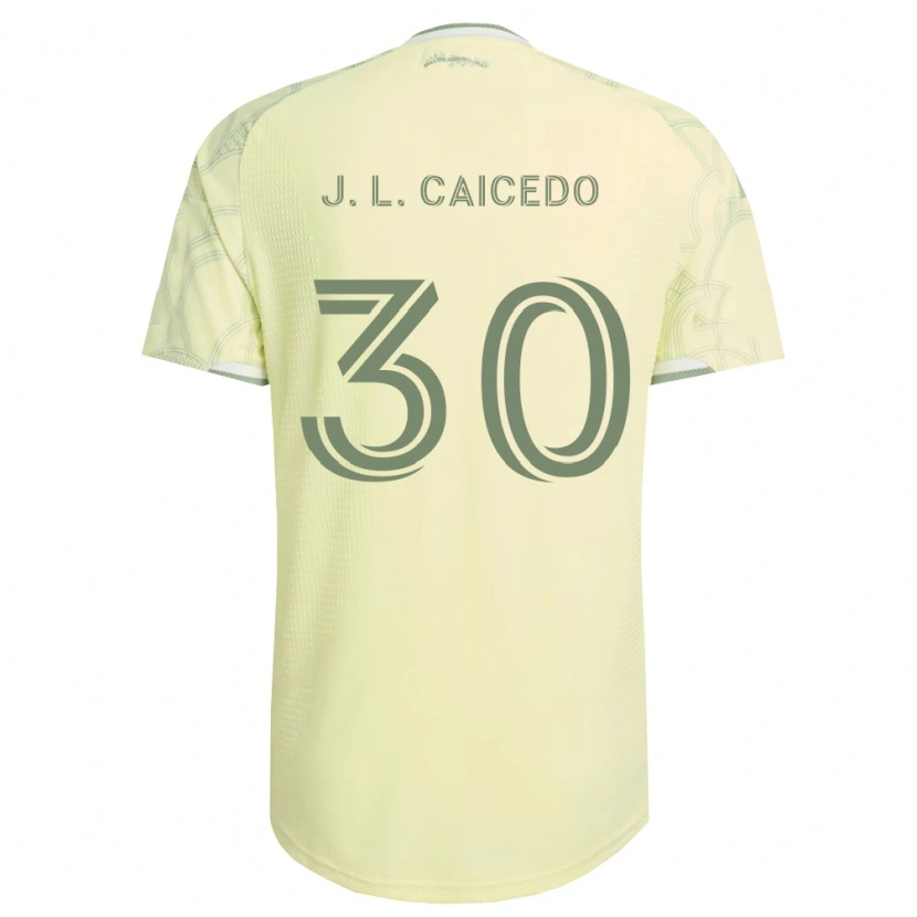 Danxen Damen José Caicedo #30 Beige Weiß Auswärtstrikot Trikot 2026/27 T-Shirt Österreich