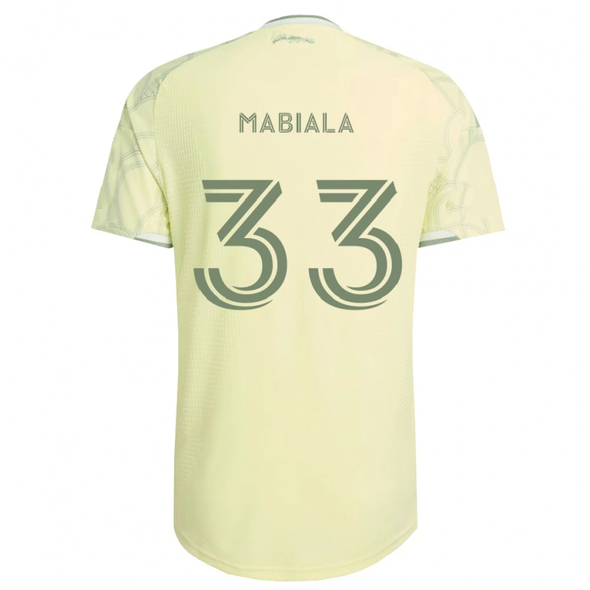 Danxen Damen Larrys Mabiala #33 Beige Weiß Auswärtstrikot Trikot 2026/27 T-Shirt Österreich