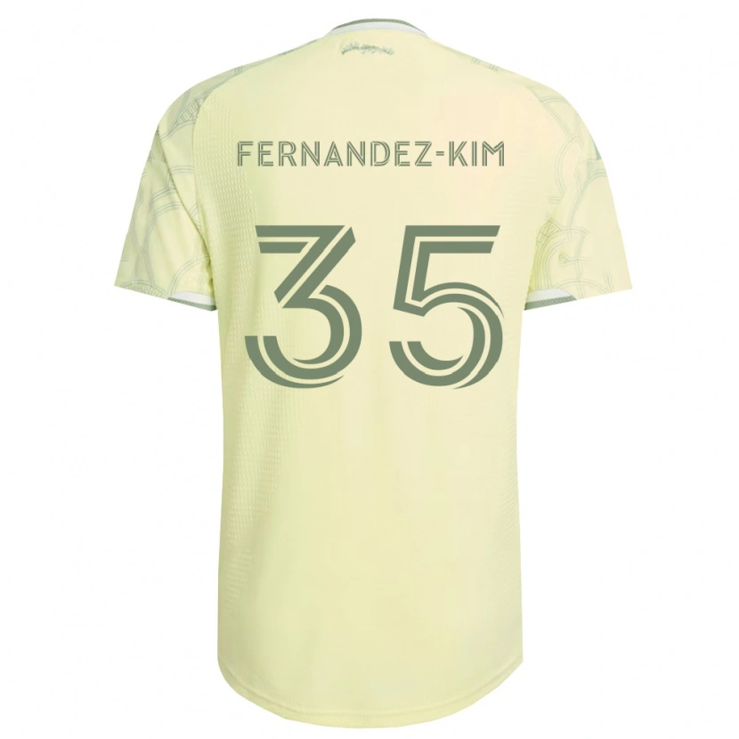 Danxen Damen Lucas Fernandez-Kim #35 Beige Weiß Auswärtstrikot Trikot 2026/27 T-Shirt Österreich