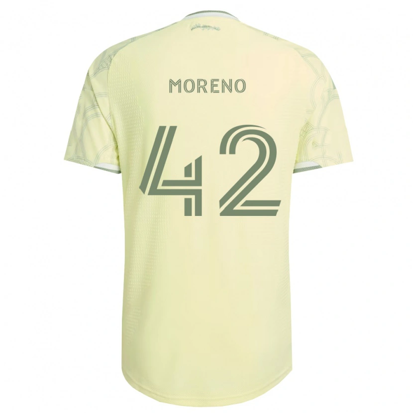 Danxen Damen Alexis Moreno #42 Beige Weiß Auswärtstrikot Trikot 2026/27 T-Shirt Österreich