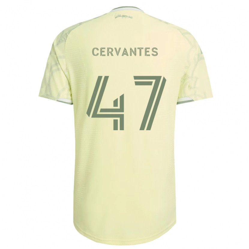 Danxen Damen Daniel Cervantes #47 Beige Weiß Auswärtstrikot Trikot 2026/27 T-Shirt Österreich