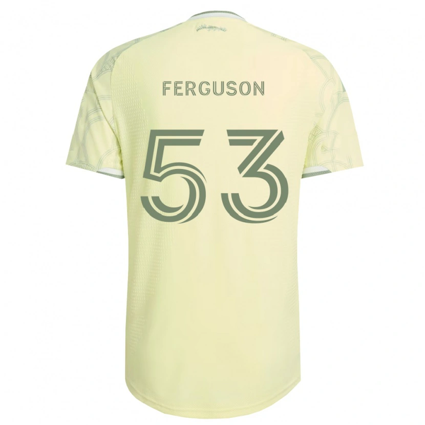 Danxen Damen Connor Ferguson #53 Beige Weiß Auswärtstrikot Trikot 2026/27 T-Shirt Österreich