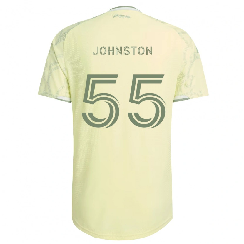 Danxen Damen Malcolm Johnston #55 Beige Weiß Auswärtstrikot Trikot 2026/27 T-Shirt Österreich