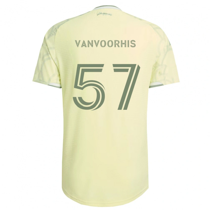 Danxen Damen Bryce Vanvoorhis #57 Beige Weiß Auswärtstrikot Trikot 2026/27 T-Shirt Österreich
