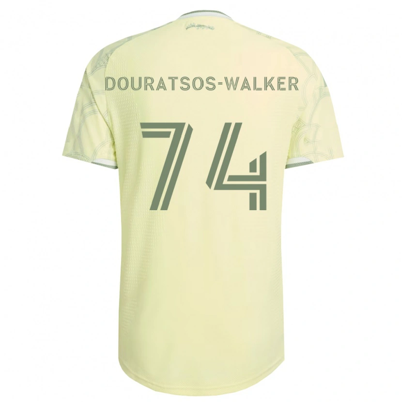 Danxen Damen Elias Douratsos-Walker #74 Beige Weiß Auswärtstrikot Trikot 2026/27 T-Shirt Österreich