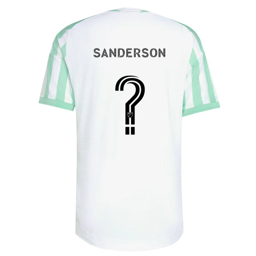 Danxen Damen Spencer Sanderson #0 Hellgrün Schwarz Weiß Auswärtstrikot Trikot 2026/27 T-Shirt Österreich