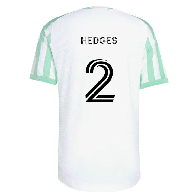 Danxen Damen Matt Hedges #2 Hellgrün Schwarz Weiß Auswärtstrikot Trikot 2026/27 T-Shirt Österreich