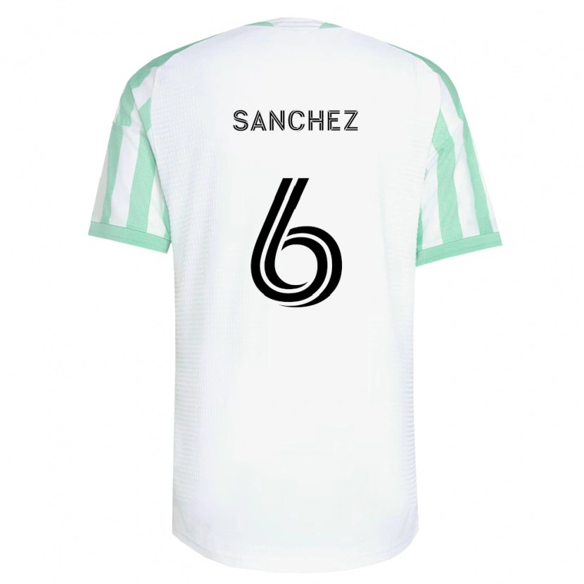 Danxen Damen Ilie Sánchez #6 Hellgrün Schwarz Weiß Auswärtstrikot Trikot 2026/27 T-Shirt Österreich