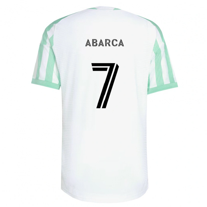 Danxen Damen Diego Abarca #7 Hellgrün Schwarz Weiß Auswärtstrikot Trikot 2026/27 T-Shirt Österreich