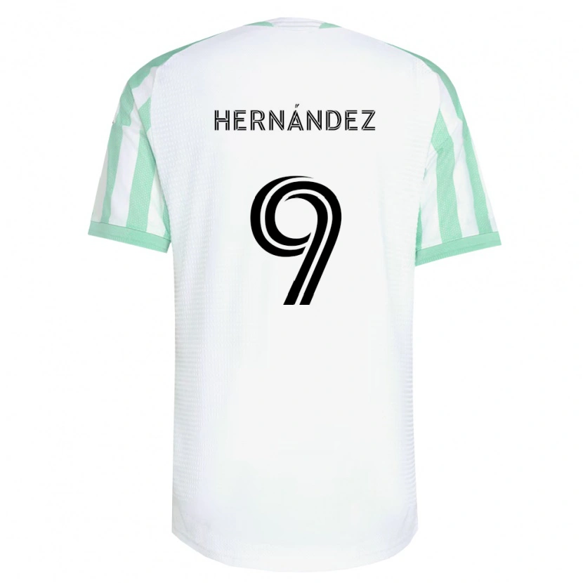 Danxen Damen Lucas Hernández #9 Hellgrün Schwarz Weiß Auswärtstrikot Trikot 2026/27 T-Shirt Österreich