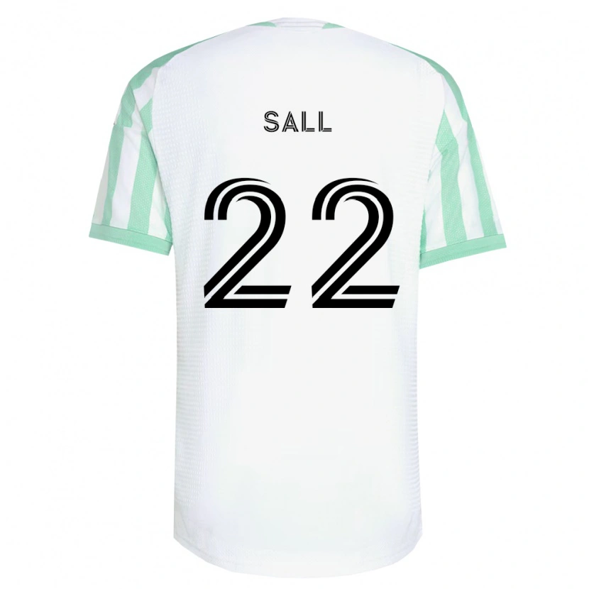 Danxen Damen Ibrahima Sall #22 Hellgrün Schwarz Weiß Auswärtstrikot Trikot 2026/27 T-Shirt Österreich