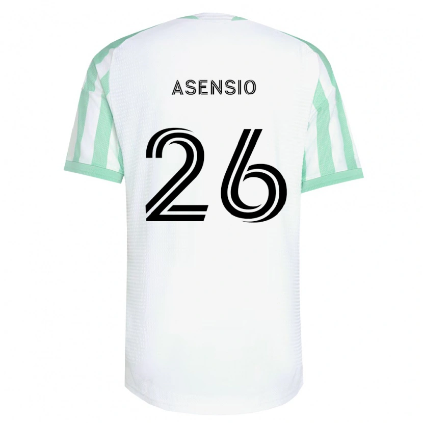 Danxen Damen Charlie Asensio #26 Hellgrün Schwarz Weiß Auswärtstrikot Trikot 2026/27 T-Shirt Österreich