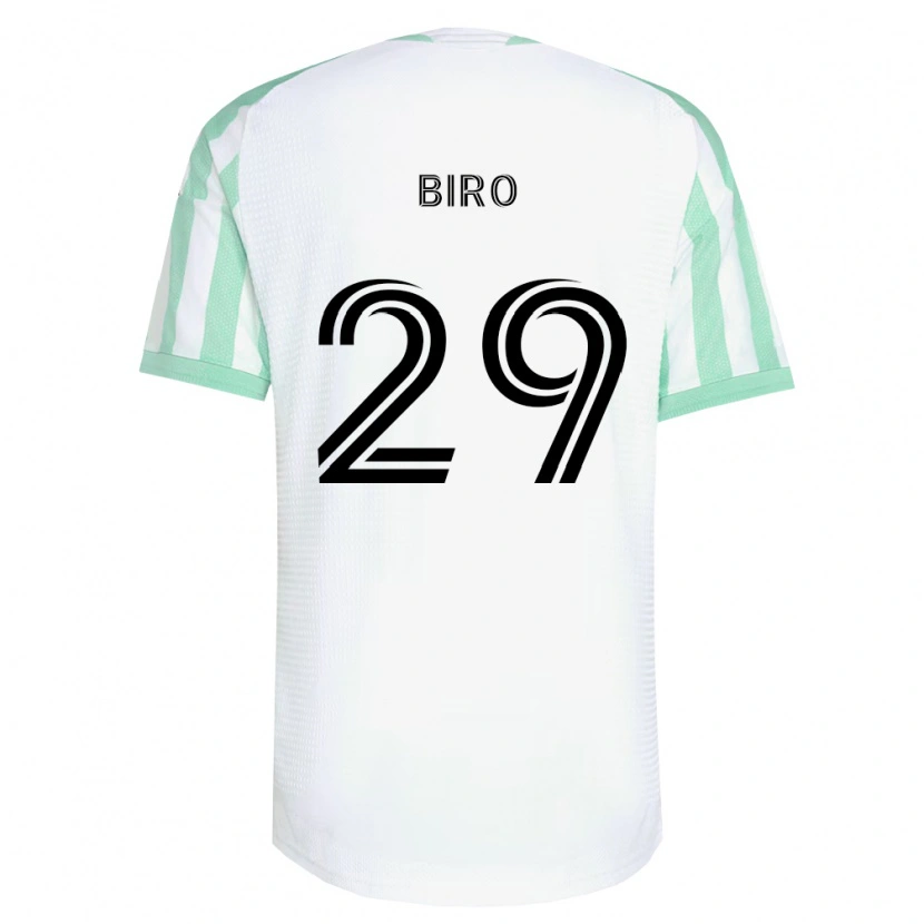 Danxen Damen Guilherme Biro #29 Hellgrün Schwarz Weiß Auswärtstrikot Trikot 2026/27 T-Shirt Österreich